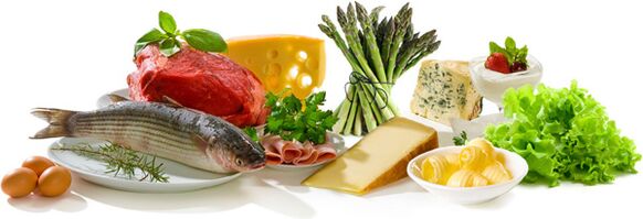keto dietarako elikagaiak onartzen dira